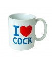 Taza de Ceramica I Love Cock