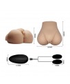 Masturbador Doble Vagina y Ano con Vibracion