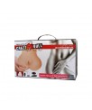Masturbador Doble Vagina y Ano con Vibracion