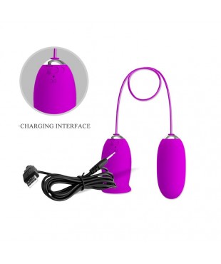 Daisy Huevo Vibrador y Estimulador con Lengua Daisy Huevo Vibrador y Estimulador con Lengua