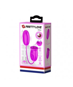 Daisy Huevo Vibrador y Estimulador con Lengua Daisy Huevo Vibrador y Estimulador con Lengua