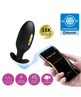 Jefferson Plug Anal con Electroshock y APP