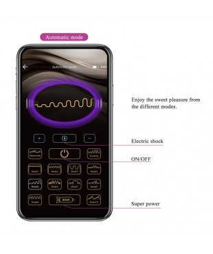 Jefferson Plug Anal con Electroshock y APP Jefferson Plug Anal con Electroshock y APP
