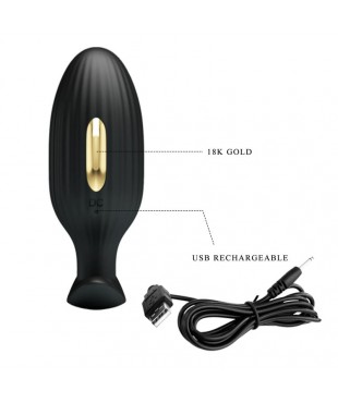 Jefferson Plug Anal con Electroshock y APP Jefferson Plug Anal con Electroshock y APP