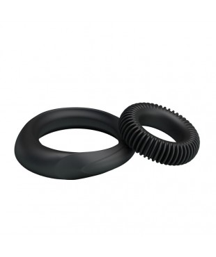 Manhood Set de 2 Anillo para el Pene Manhood Set de 2 Anillo para el Pene