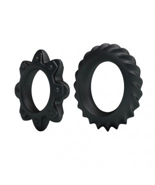 Flowering Set de 2 Anillos para el Pene