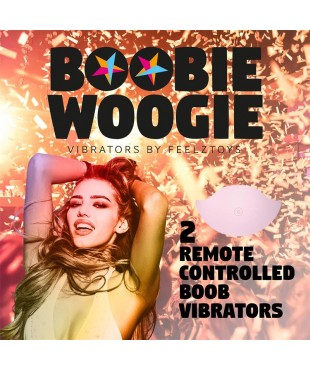 Boobie Woogie Estimulador con Vibracion para Pechos Control Remoto