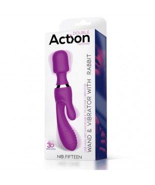 No Fifteen Vibrador y Masajeador 3 Motores Independientes