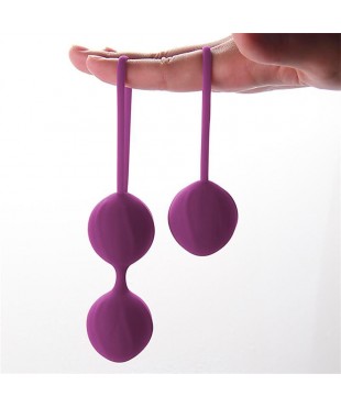 Kelly Bolas Kegel Silicona Pupura Kelly Bolas Kegel Silicona Pupura