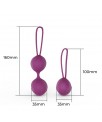 Kelly Bolas Kegel Silicona Pupura