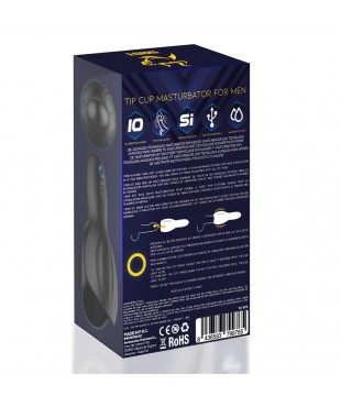 Tiper Copa Masturbadora para el Pene Silicona USB
