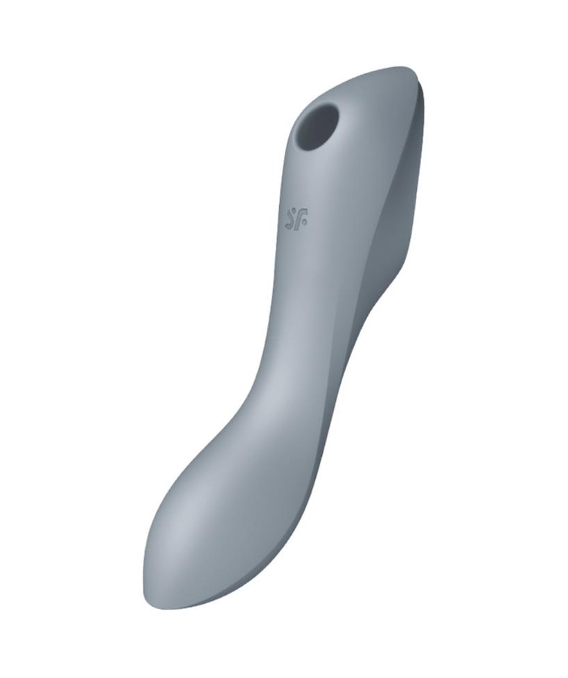 Curvy Trinity 3 Vibrador y Succionador Triple Estimulacion Bluegray