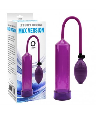 Bomba de Succión para el Pene MAX Version Purpura