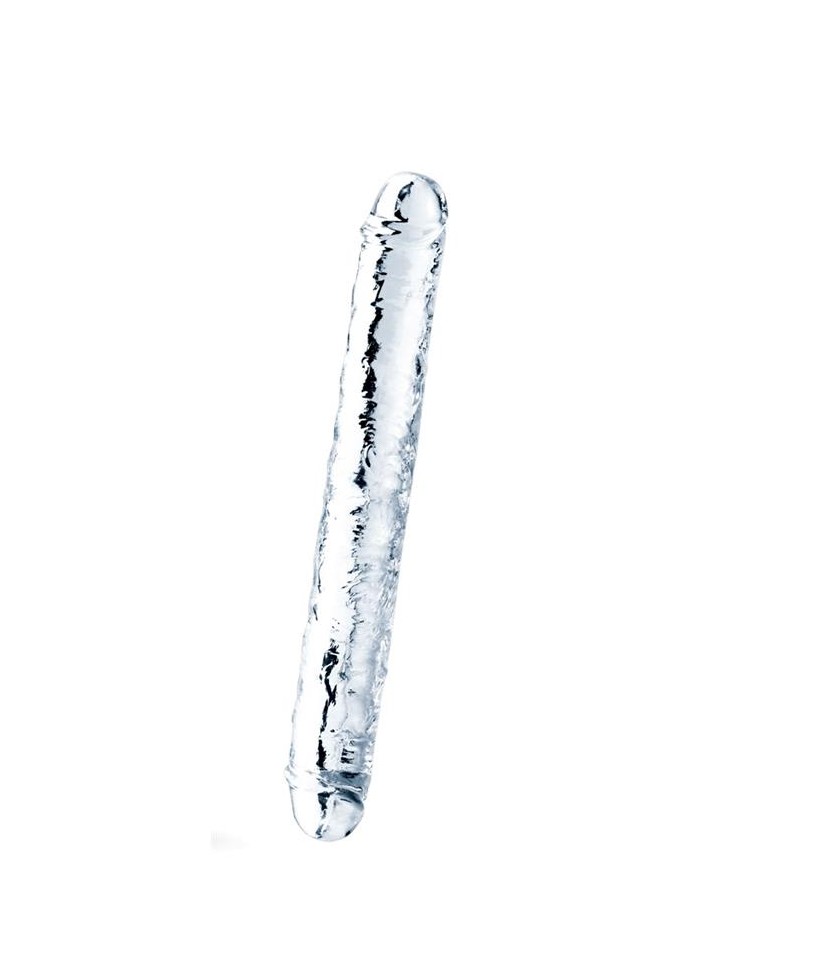 Dildo Doble Flawless Clear 12 Transparente Dildo Doble Flawless Clear 12 Transparente
