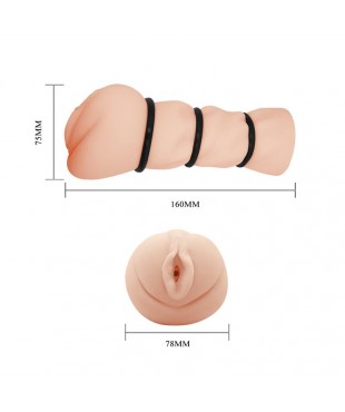Pocket Pussy Masturbador Vagina 3D