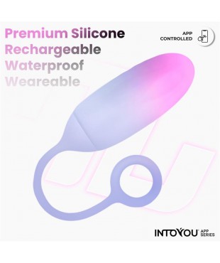 Huevo con APP Silicona Doble Capa Rosa Azul Huevo con APP Silicona Doble Capa Rosa Azul