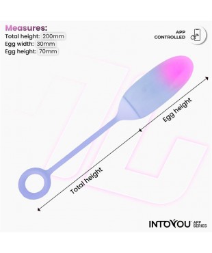 Huevo con APP Silicona Doble Capa Rosa Azul Huevo con APP Silicona Doble Capa Rosa Azul