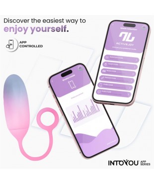 Huevo con APP Silicona Doble Capa Azul Rosa Huevo con APP Silicona Doble Capa Azul Rosa