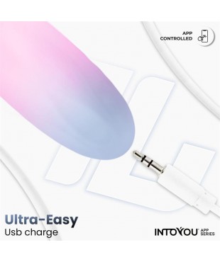Huevo con APP Silicona Doble Capa Azul Rosa Huevo con APP Silicona Doble Capa Azul Rosa