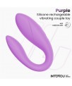 Juguete para Parejas con APP Flexible Silicona Lavanda