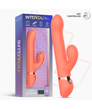 Mindy Vibrador con Anillo de Bolas Up and Down, Finger y Pulsación con APP