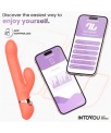 Mindy Vibrador con Anillo de Bolas Up and Down Finger y Pulsacion con APP