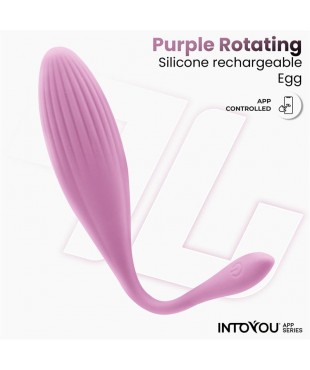 Huevo Vibrador con Bolas Internas con Rotacion y APP USB Huevo Vibrador con Bolas Internas con Rotacion y APP USB