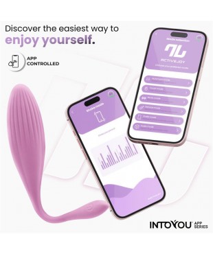 Huevo Vibrador con Bolas Internas con Rotacion y APP USB Huevo Vibrador con Bolas Internas con Rotacion y APP USB