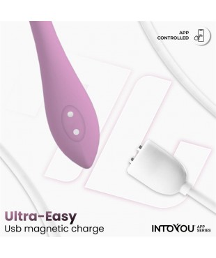 Huevo Vibrador con Bolas Internas con Rotacion y APP USB Huevo Vibrador con Bolas Internas con Rotacion y APP USB