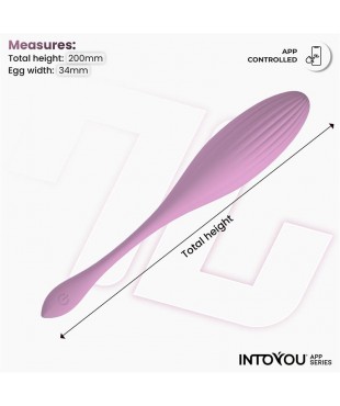 Huevo Vibrador con Bolas Internas con Rotacion y APP USB Huevo Vibrador con Bolas Internas con Rotacion y APP USB