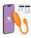 Logan Huevo Vibrador con APP Unibody Naranja