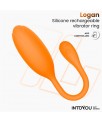 Logan Huevo Vibrador con APP Unibody Naranja