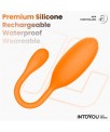 Logan Huevo Vibrador con APP Unibody Naranja