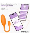 Logan Huevo Vibrador con APP Unibody Naranja