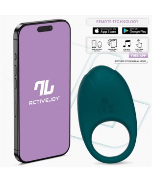 Ringo Anillo Vibrador con APP Unibody Verde