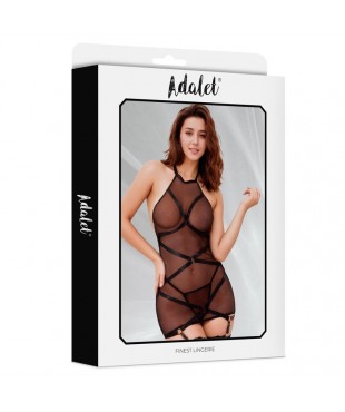 Margot Babydoll con Liguero y Tanga Margot Babydoll con Liguero y Tanga