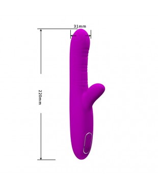 Angelique Vibrador con Movimiento Finger USB