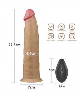 Vibrador con Rotacion Doble Capa 9