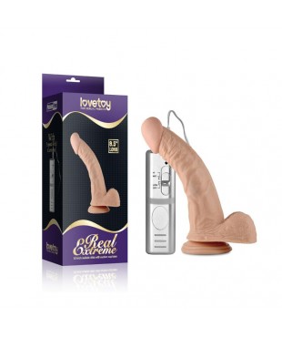 Dildo Real Extreme con Vibracion 85 Natural Dildo Real Extreme con Vibracion 85 Natural