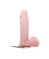 Oliver Dildo Realista con Vibracion y Rotacion Control Remoto