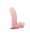 Oliver Dildo Realista con Vibracion y Rotacion Control Remoto