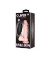Oliver Dildo Realista con Vibracion y Rotacion Control Remoto
