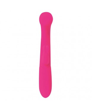 Cotton Vibrador Punto G y Conejito USB Silicona Fuchsia Cotton Vibrador Punto G y Conejito USB Silicona Fuchsia