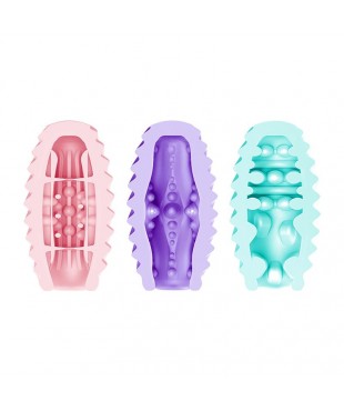 Pack 15 Huevos Masturbadores Doble Texturizado Pack 15 Huevos Masturbadores Doble Texturizado