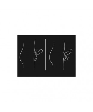 Anillo Vibrador Atom Negro Anillo Vibrador Atom Negro