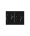Anillo Vibrador Atom Negro