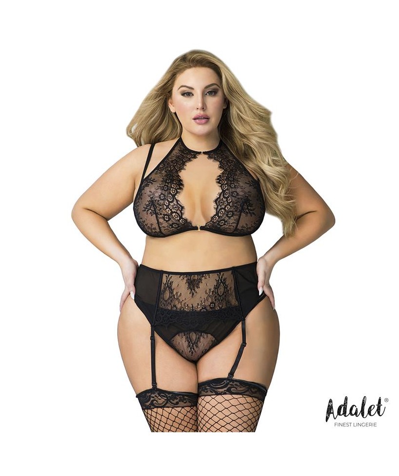 Nisa Set sujetador liguero y tanga Talla 44 46 Nisa Set sujetador liguero y tanga Talla 44 46