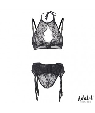 Nisa Set sujetador liguero y tanga Talla 44 46 Nisa Set sujetador liguero y tanga Talla 44 46