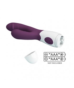 Vibrador Andre 30 funciones Purpura
