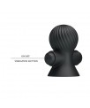 Funda para los Pezones con Vibracion Negro